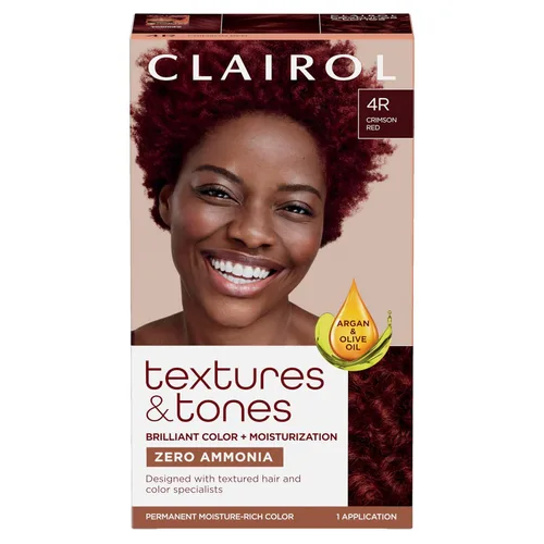 Miniatura 27 de Clairol Textures & Tones - Tinte permanente para el cabello, color de cabello negro sedoso 1B, paquete de 1 unidad 1B negro sedoso
