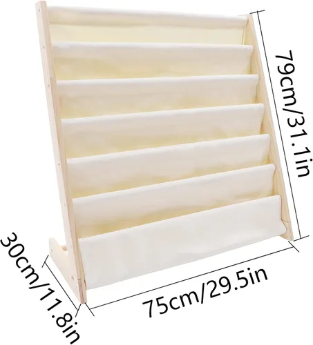 Miniatura 2 de Estantería de pie, estante de almacenamiento, estante organizador de libros para niños, estantes organizadores de juguetes, estantes