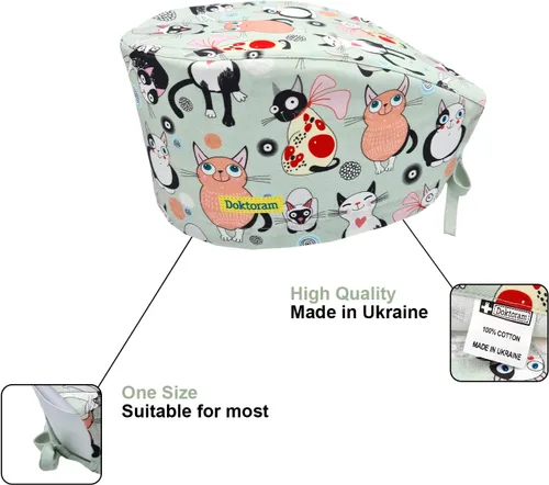 Miniatura 116 de Print Scrub Caps - Sombrero perfecto para enfermeras, médicos y EMTs..
