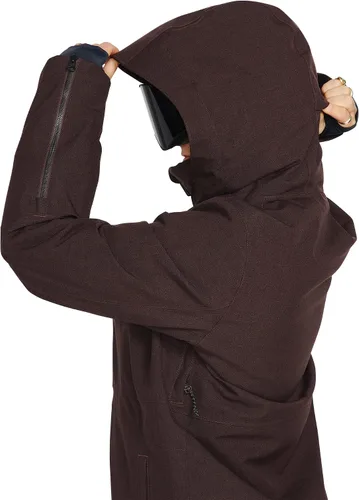 Miniatura 13 de Volcom Sherwin - Chaqueta de invierno con capucha aislada para snowboard y esquí para mujer