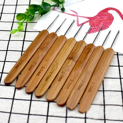 Miniatura 4 de Juego de agujas ergonómicas de ganchillo con estuche para manos artríticas