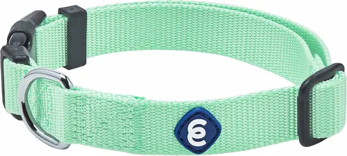 Miniatura 13 de Blueberry Pet Essentials - Collar ajustable para perro en turquesa Collares para perros medianos y grandes Nylon ecológico para cachorros machos