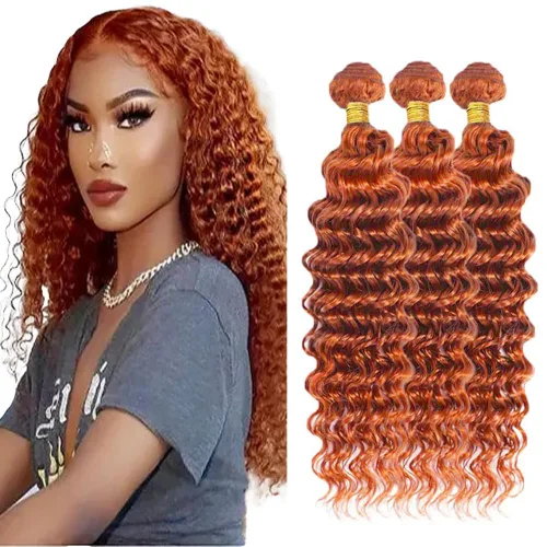 Miniatura 136 de Color 30 paquetes de cabello humano marrón onda del cuerpo paquetes 8 10 12 pulgadas brasileño virgen Remy extensiones de cabello humano doble trama