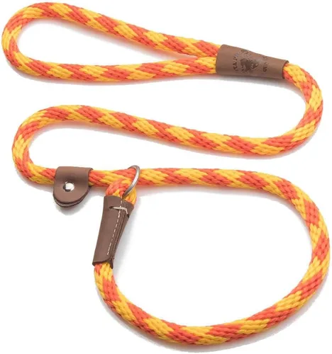 Miniatura 24 de Mendota - Correa deslizante para mascotas, combo de correa y collar para perro, fabricado en los Estados Unidos, amatista, 1/2 pulgadas x 4 pies