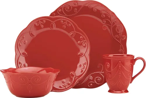 Miniatura 7 de Lenox Plato ovalado de cereza francesa Perle