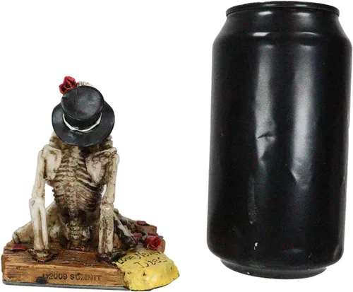 Miniatura 7 de Ebros Gift Love Never Dies Castaway Sea Stranded Wedding Skeleton Pareja Sexo en la playa Figura Día de los Muertos Halloween Decorativo San