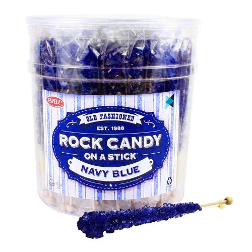 Miniatura 44 de Palitos de caramelo de roca extragrandes: 12 paletas de cereza rosa – envueltas individualmente – Palitos de caramelo de roca de cristal
