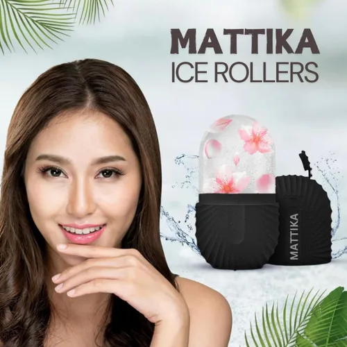 Miniatura 5 de Rodillo de hielo para cara y ojos – Rodillo de hielo facial para hinchazón debajo de los ojos, rodillo facial de silicona reutilizable masajeador