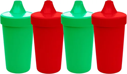 Miniatura 29 de Re-Play - Vasos con tapa y boquilla de 10 oz., hechos en EE.UU. para niños pequeños de 1 año en adelante, a prueba de derrames, aptos