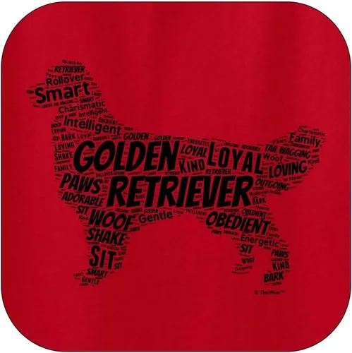 Miniatura 7 de ThisWear Golden Retriever Word Art - Sudadera con capucha para perro y cachorro