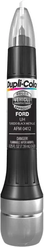 Miniatura 2 de Dupli-Color AFM0412 - 1 lápiz de pintura automotriz para retoque y reparación de rayones todo en 1 de coincidencia exacta. Color esmoquin negro