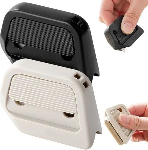 Miniatura 4 de Cortador de caja retráctil magnético, cuchillos de utilidad con auto-retracción mejorada con cuchillas de cerámica de ranura de ángulo recto
