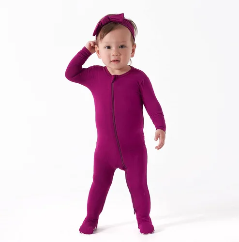 Miniatura 2 de Gerber Unisex Baby Toddler Buttery-Soft Snug Fit Footed Pajamas with Viscose Made with Eucalyptus