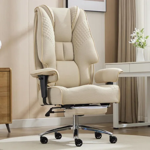 Miniatura 24 de EXCEBET Silla de oficina grande y alta con reposapiés, silla de oficina ejecutiva de piel sintética con respaldo alto 400lbs, sillas ergonómicas