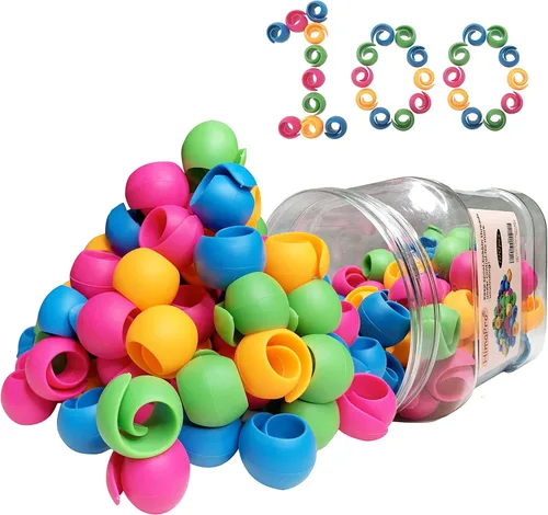 Miniatura 8 de HimaPro Soportes de carrete de hilo de silicona para evitar que las colas de rosca se desenrollen, no más extremos sueltos (60 soportes en un cubo)
