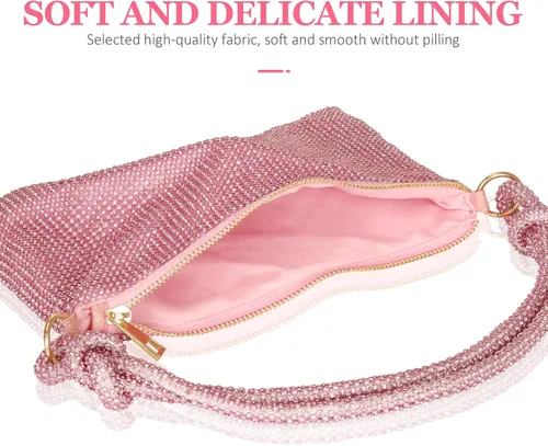 Miniatura 4 de Covelin Bolso de mano de diamante brillante de moda para mujer