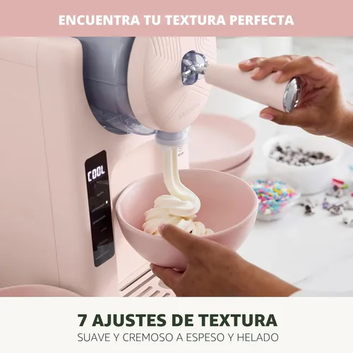 Miniatura 12 de GreenPan Máquina para hacer helados y granizados, suave, sorbete, margaritas, batidos, yogur congelado, sin precongelación, listo en 15 minutos, 6
