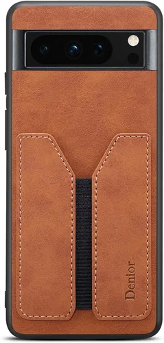 Miniatura 7 de Kowauri Funda para Google Pixel 8 Pro, Funda de piel sintética con ranura para tarjeta de crédito Funda protectora ultra delgada para Google Pixel 8