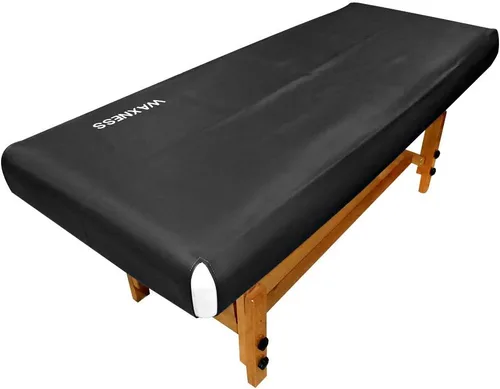 Miniatura 6 de Waxness - Funda de cama ajustable para mesa de encerado, 31 x 70 pulgadas, color gris