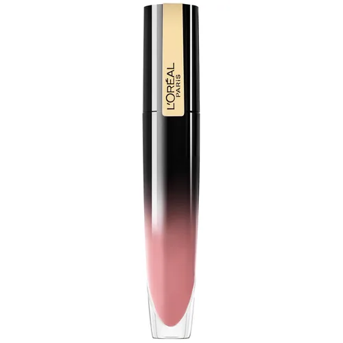 L'Oreal Paris Brilliant Signature - Lápiz labial brillante para labios, Be Captivating, 0.21 onzas líquidas.