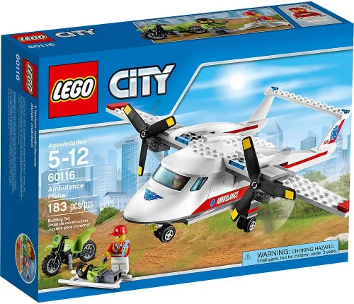 Miniatura 2 de LEGO City ambulancia Plane 60116