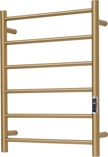Miniatura 26 de Toalleros térmicos para baño, calentadores eléctricos de toallas para montar en la pared con temporizador y control de temperatura, calentador