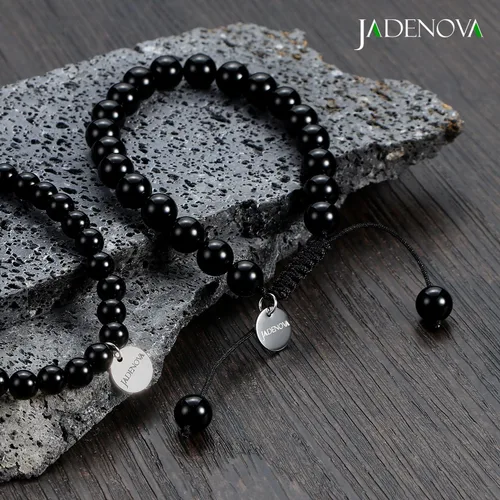 Miniatura 6 de JADENOVA - Brazalete de piedras de yoga para parejas