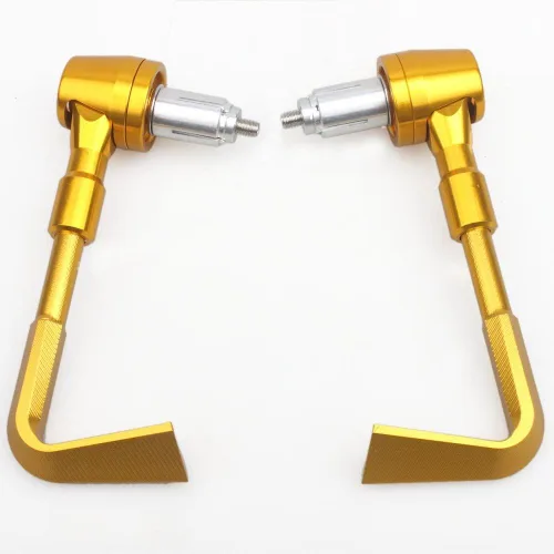 Motocicleta Protector Racer 100% CNC aluminio sistema de palanca de embrague de freno guardias de pincel Proguard frontal ajustable de manubrio 7/8"