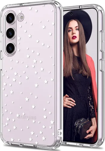 Miniatura 22 de ICEDIO Funda para Samsung Galaxy S23 Plus, delgada, transparente, con diseños de moda, para niñas y mujeres, funda protectora duradera y resistente