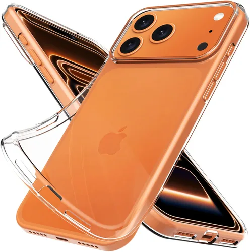 Miniatura 10 de Funda transparente para iPhone 14 Plus. Fundas protectoras de silicona TPU de plástico transparente para iPhone 14 Plus [agarre delgado y cómodo]