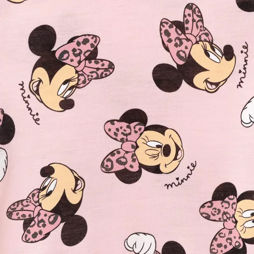 Miniatura 6 de Disney Minnie Mouse - Conjunto de camiseta y leggings para bebés y niños grandes (12 meses - 14-16)