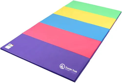 Miniatura 13 de Tumbl Trak Colchoneta plegable para gimnasia Azul Real