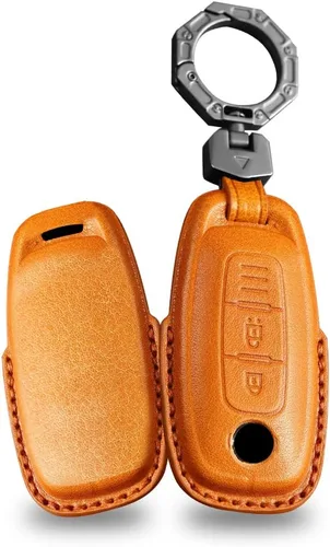 Miniatura 13 de ontto Funda para llavero de coche de 3 botones para Nissan 2022 2023, soporte inteligente para llave a distancia antiarañazos, piel para Ariya