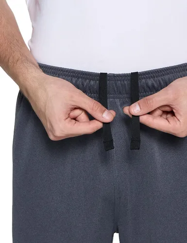 Miniatura 6 de TSLA Pantalones deportivos de senderismo para hombre, elásticos, pantalones rectos, pantalones deportivos ligeros con bolsillos laterales