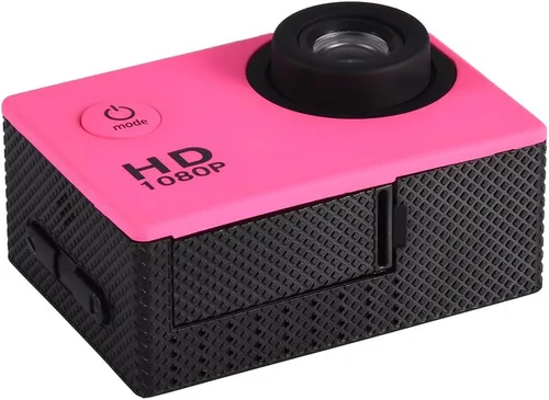 Miniatura 6 de Mini cámara deportiva, cámara de acción 4K WiFi impermeable 98.4 ft deportes al aire libre cámara de vídeo 1080 p LCD completo mini videocámara