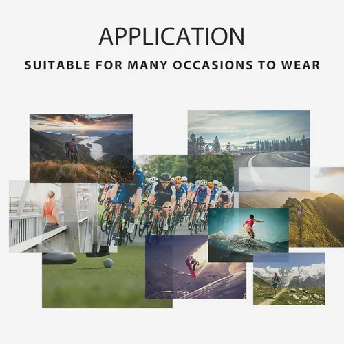 Miniatura 3 de Lentes de sol polarizados para ciclismo, protección UV, para hombres y mujeres, unisex, para conducir, pescar, correr al aire libre
