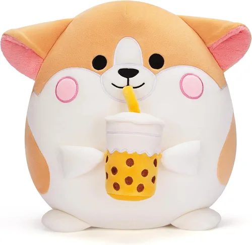 Miniatura 11 de Almohada original de 13 pulgadas para perro de policía, juguete de peluche de animal de peluche, tamaño grande, suave, lindo, adorable peluche
