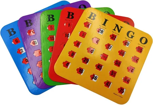 Miniatura 3 de Yuanhe Juego de bingo de lujo, jaula de metal de 6 pulgadas con tablero de llamadas, 5 tarjetas deslizantes de obturador, 75 bolas
