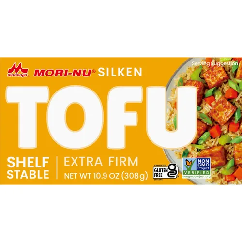 Miniatura 4 de Mori-Nu Tofu de Seda Extra Firme, Suavidad Aterciopelada y Cremoso, Bajo en Grasa, Sin Gluten, Sin Lácteos, Vegano, Hecho con Soja No-GMO, KSA