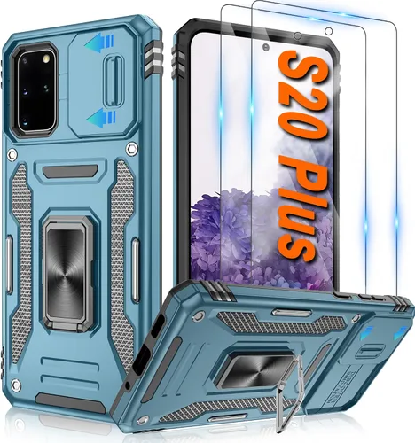 Miniatura 59 de Atump Funda para Motorola Moto G Play 2024 (4G) con [paquete de 2] protector de pantalla HD y cubierta para cámara deslizante, soporte de anillo