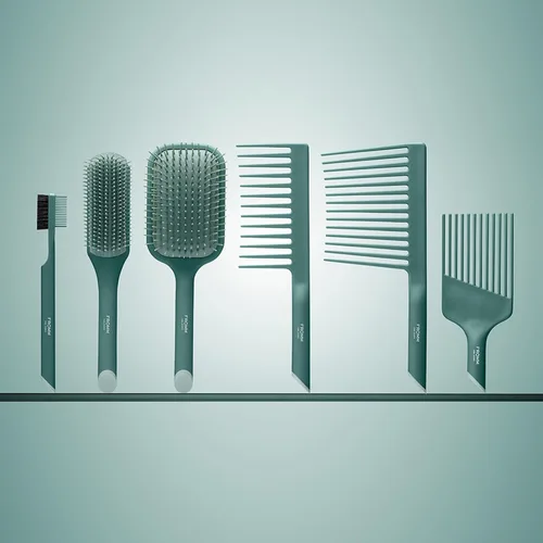 Miniatura 5 de Fromm Professional Curl Studio - Pinza de cabello de 6 pulgadas para dar volumen, desenredar y peinar cabello húmedo y seco, rizado, rizado