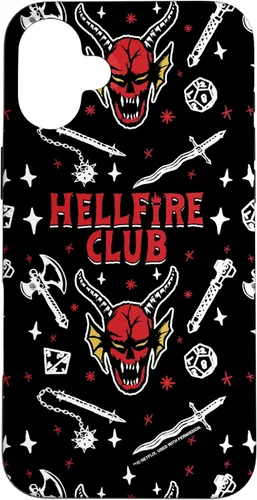Miniatura 22 de Funda con patrón Hellfire Club de Stranger Things para iPhone 11 Pro Max