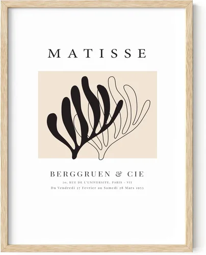 Miniatura 66 de HAUS AND HUES Matisse - Impresión artística minimalista y moderna, arte estético de Henri Matisse, póster abstracto para dormitorio, habitación