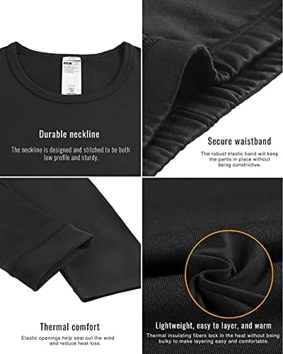 Miniatura 5 de LAPASA - Juego de ropa interior térmica para hombre, grande, de forro polar, camisa y pantalón.