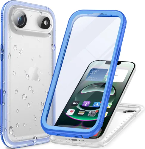 Miniatura 96 de Cozycase TOP Funda impermeable para iPhone 17 Pro Max - Grado militar resistente a todo 360 con protector de cámara de pantalla, doble IP68 a prueba