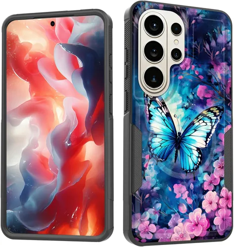 Miniatura 136 de Funda magnética para Galaxy A16 5G, [compatible con MagSafe] [protección contra caídas de grado militar] Funda resistente a prueba de golpes