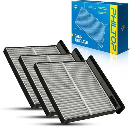Miniatura 10 de PHILTOP Filtro de aire de cabina, repuesto para CF8813A, CP813, MDX V6 3.5L (2001-2006), Pilot V6 3.5L (2003-2008), Odyssey V6 3.5L (1999-2004)