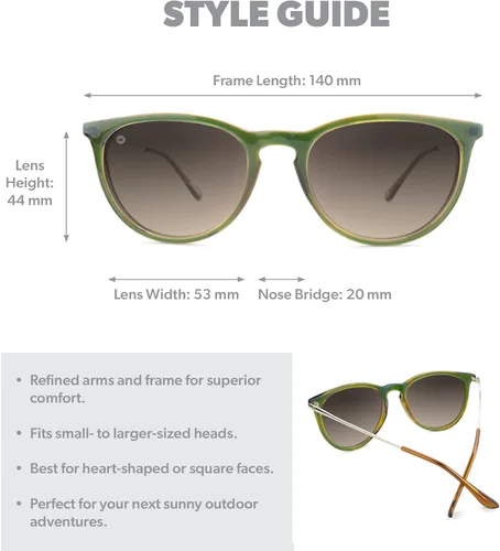 Miniatura 7 de Knockaround Mary Janes Polarized Sunglasses for Men & Women - Impact Resistant Lenses & Full UV400 Protection