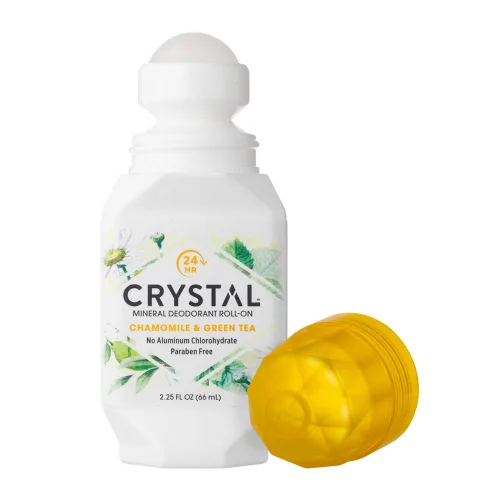 Miniatura 2 de Crystal- Desodorante mineral Roll-On manzanilla y té verde, paquete de de 12