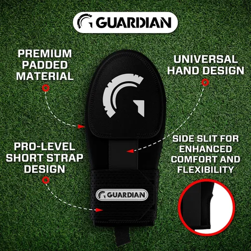 Miniatura 2 de Guante deslizante Guardian Baseball - Tallas para jóvenes y adultos - Guante deslizante para béisbol - Correa de compresión elástica